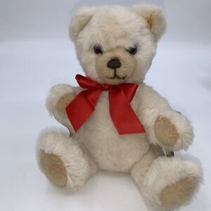 Vintage Steiff Petsy Teddybar Champagne Bear 012181 Working Squeaker 11" Jointed
